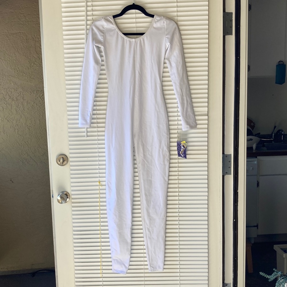 CAPEZIO DANCE long Sleeve Unitard size M